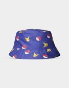 Bucket Hat Cap Pokemon - Pikachu Blue - Difuzed product image